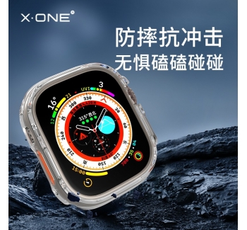 Apple Watch Ultra透明半包手表殼