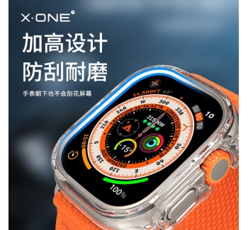 Apple Watch Ultra透明半包手表殼